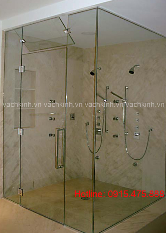 Thiết kế phòng tắm kính tại Hạ Đình | thiet ke phong tam kinh tai Ha Dinh